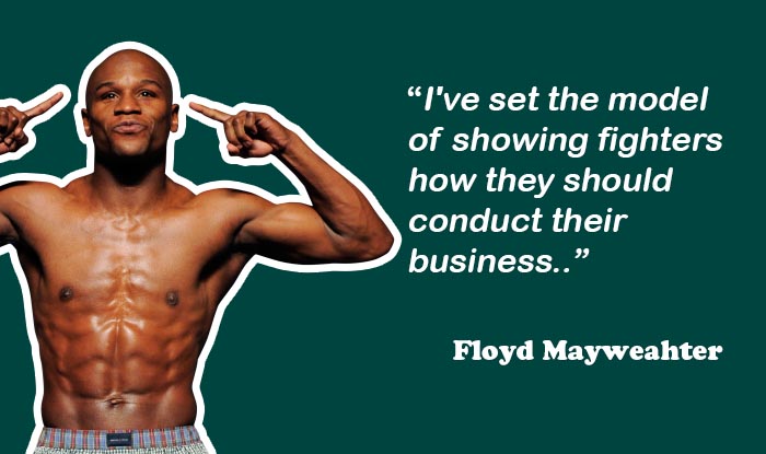 Floyd Mayweahter - Richest Athletes in the world