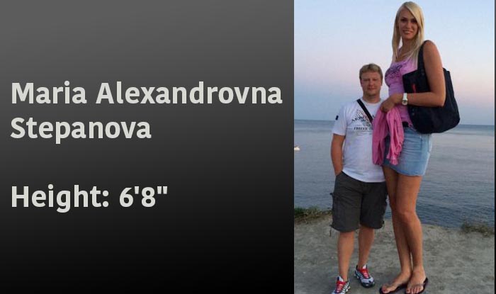Maria Alexandrovna Stepanova - tallest WNBA players