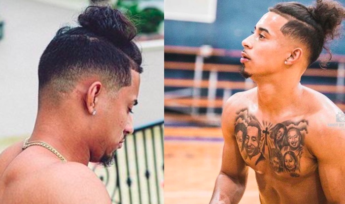 Julian Newman hairstyle and tattoos