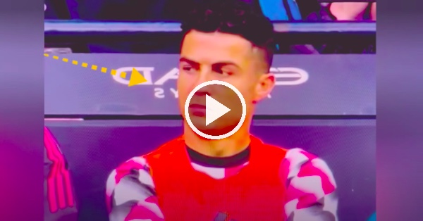 Cristiano Ronaldo reaction on 6-2 Manchester Derby